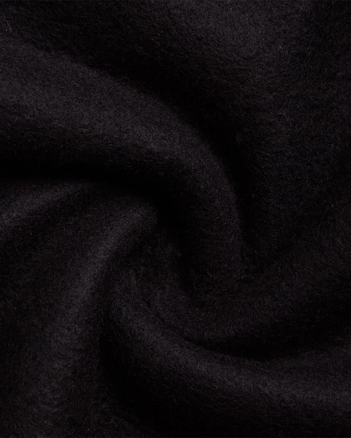 Spyder Fleece Crew genser svart børstet