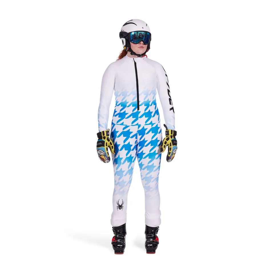 Spyder World Cup Dh racedress electric blue FIS-godkjent