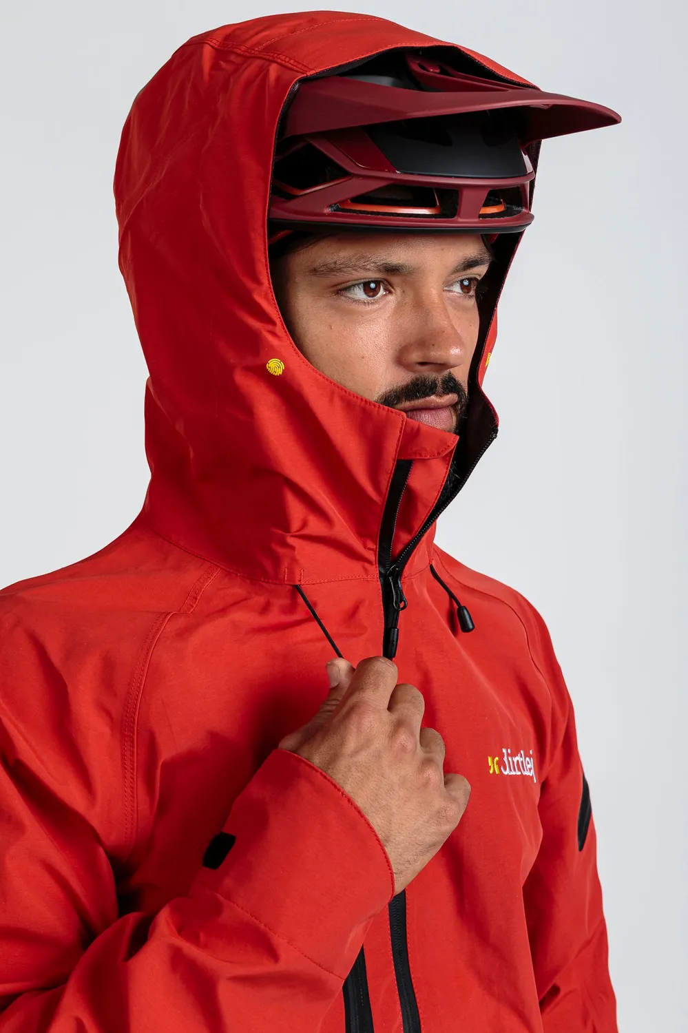 dirtlej dirtsuit core edition v6.1 sykkeldress chili sort