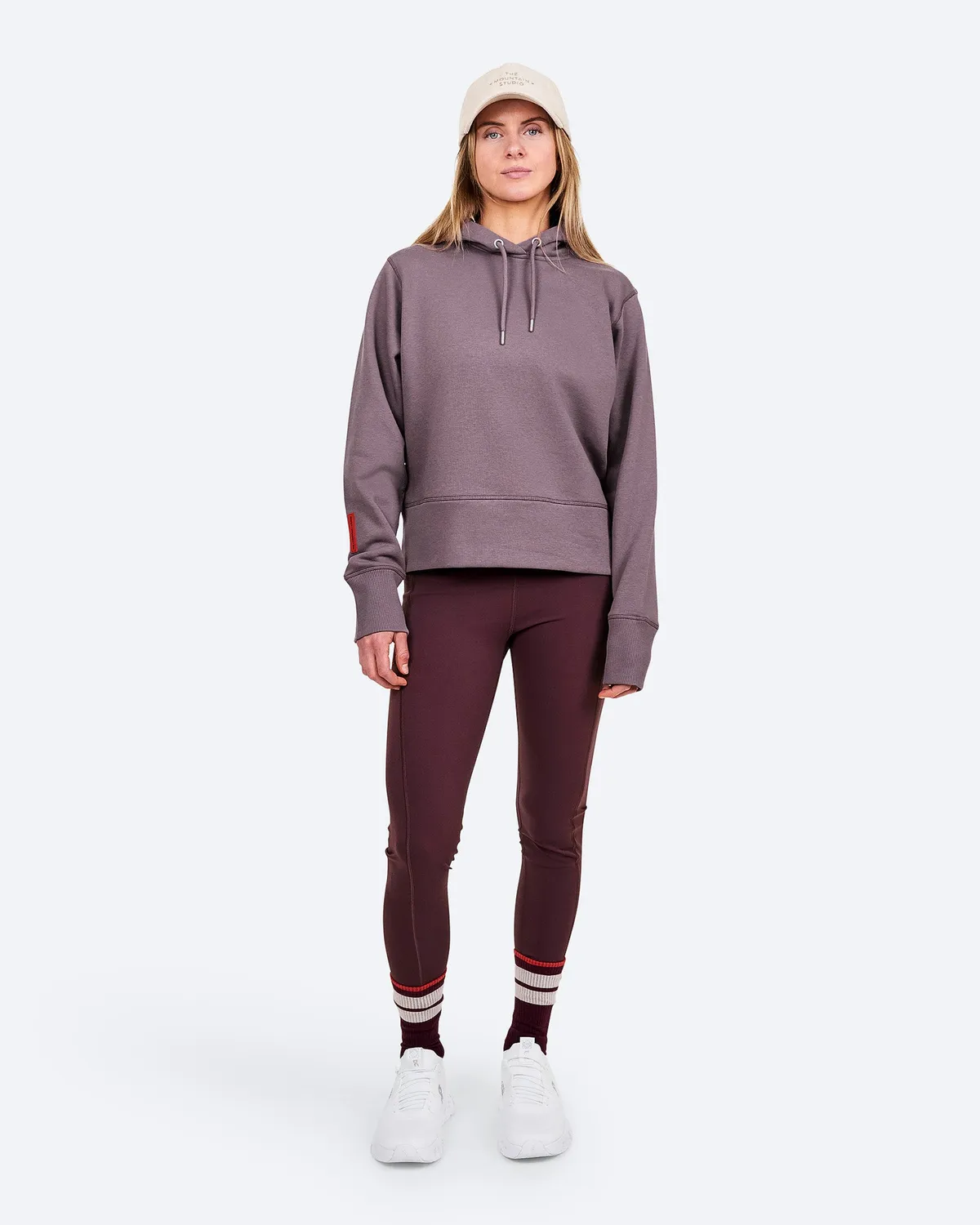 The Mountain Studio H-8 W hettegenser rosa økologisk