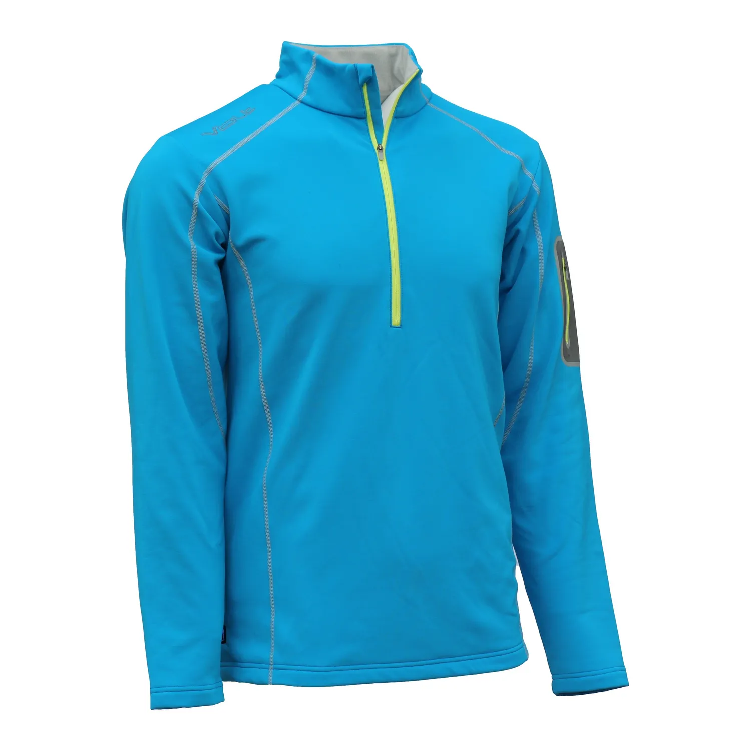 VoltHeat Half-Zip varmegenser herre svart 5V fleece