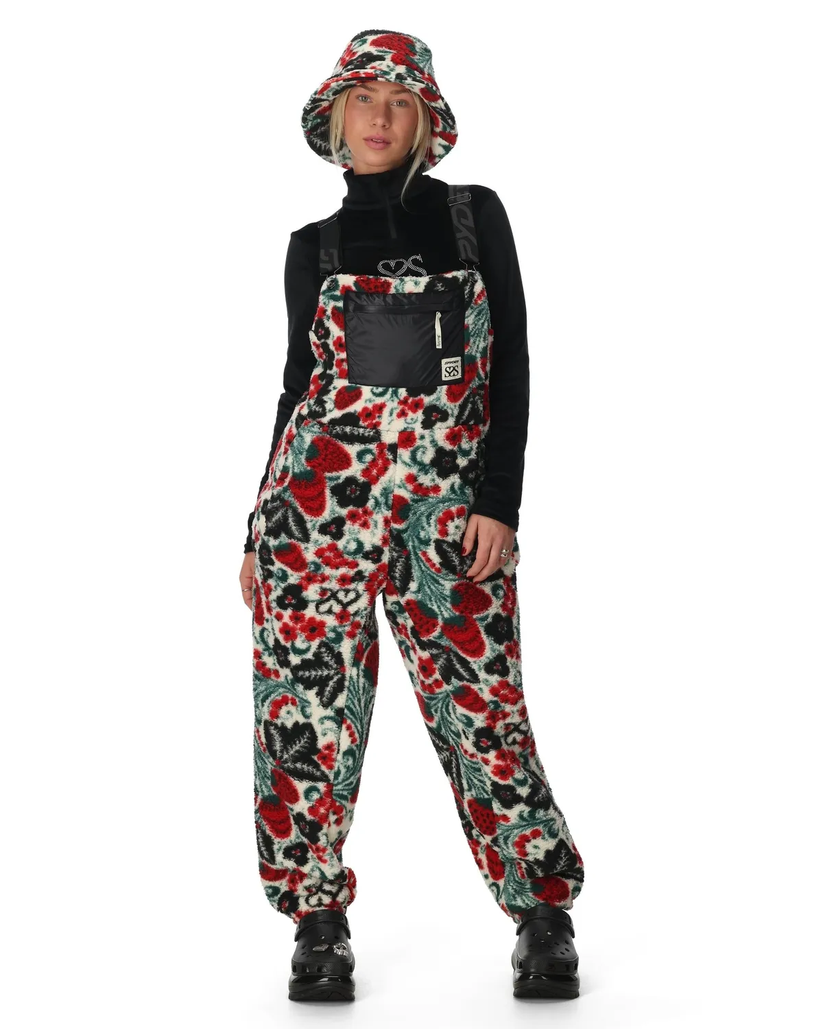 Spyder Society selebukse racing green varm fleece