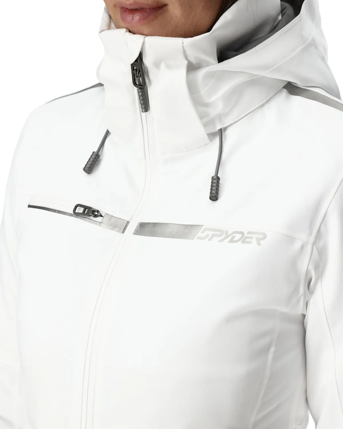 Spyder Titania skijakke dame hvit 30K
