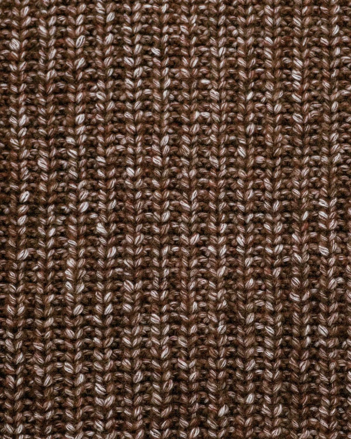 Schott NYC SW2135 cardigan yak brun sjalhals