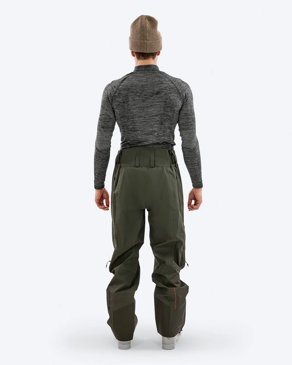 The Mountain Studio Y-1 EPE Gore-Tex skallbukse Forest Green vanntett