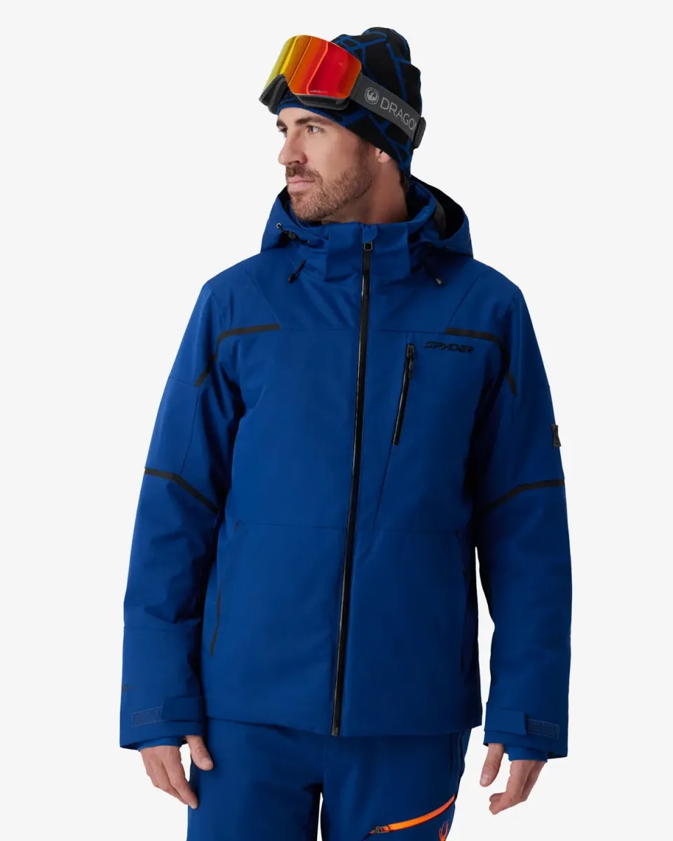 Spyder Chambers skijakke herre indigo 20K