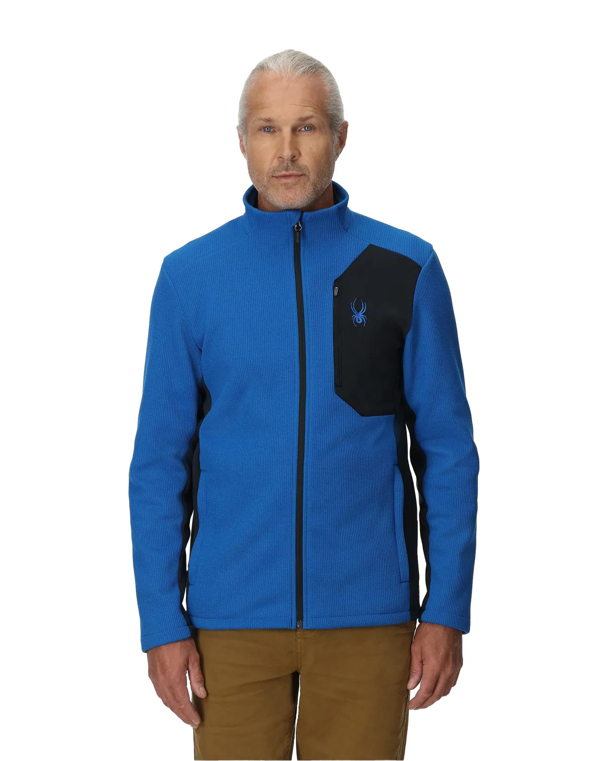 Spyder Bandit Full Zip jakke cobalt fleece