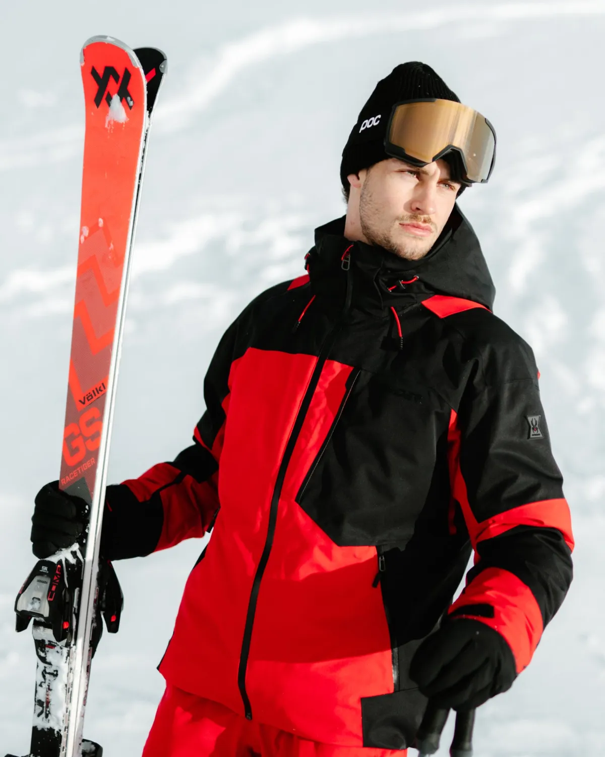 Spyder Leader skijakke herre spyder red vanntett 30K