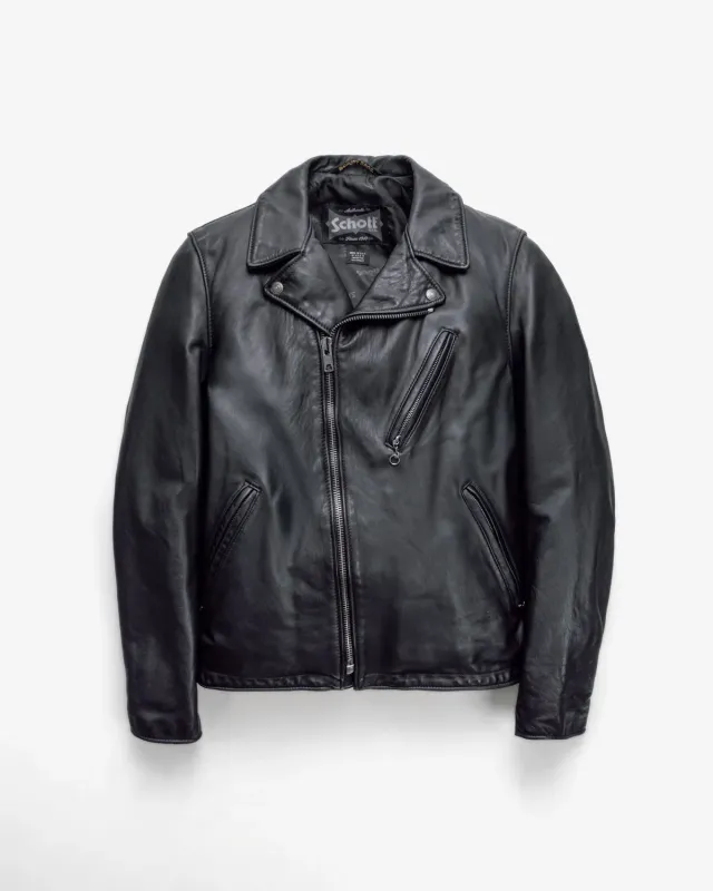 Schott NYC 503VN Perfecto motorsykkeljakke svart skinn