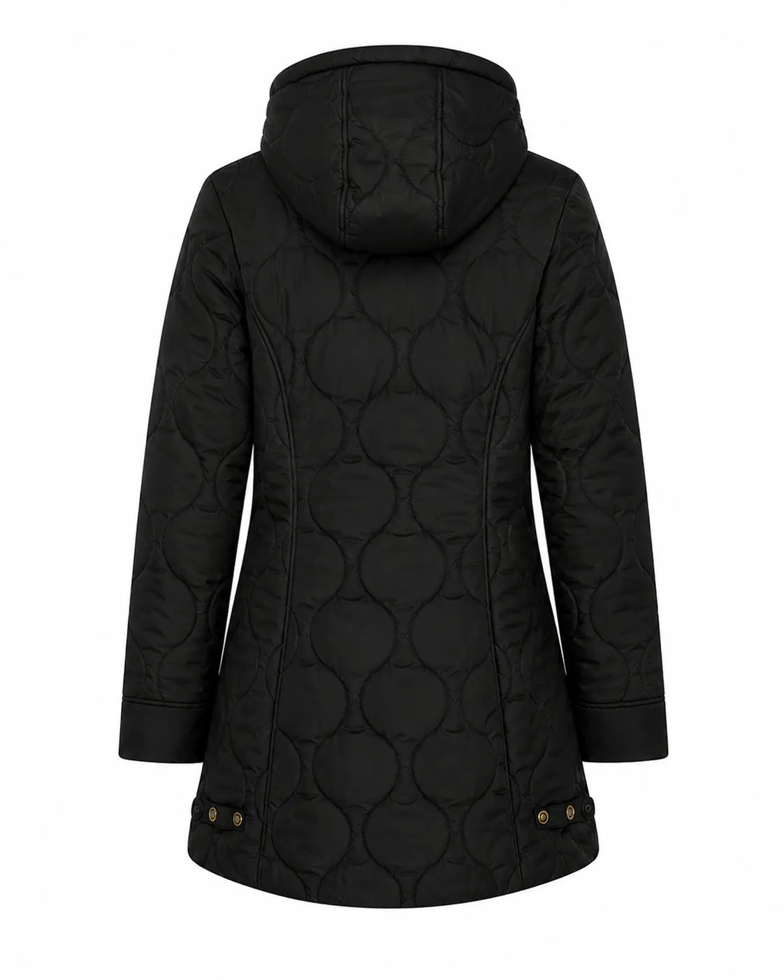 Danwear Kirsti vinterjakke black lang