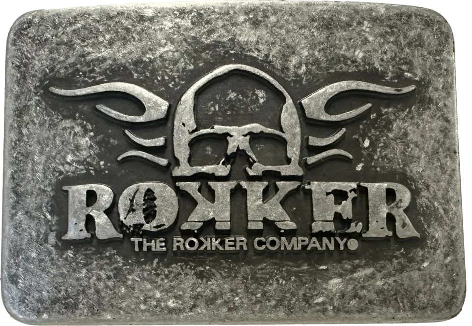 Rokker Belt Buckle Steel beltespenne stål onesize