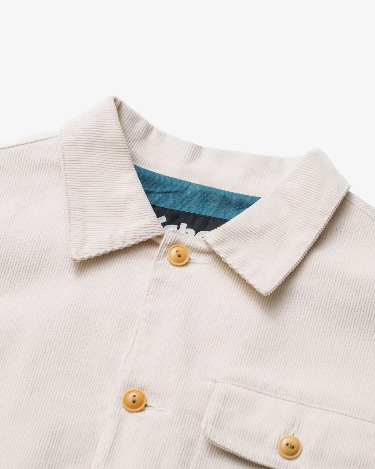 Schott NYC 8501 skjortejakke off white bomull