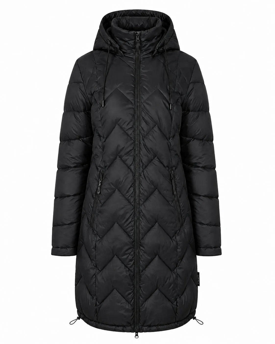 Windfield Kit vinterjakke svart polyester varm
