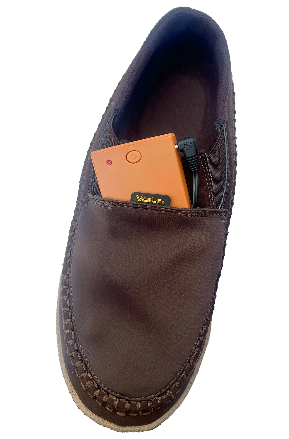 VoltHeat 3V Slip-on Camp varmetøfler brun unisex