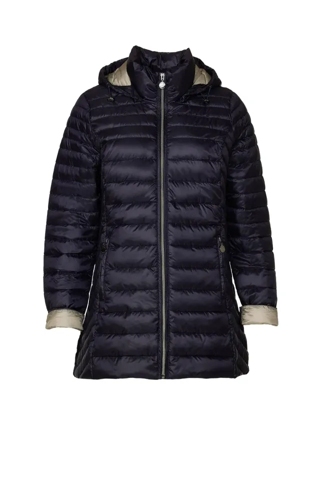 Danwear Windfield Albina Light Down dunjakke navy