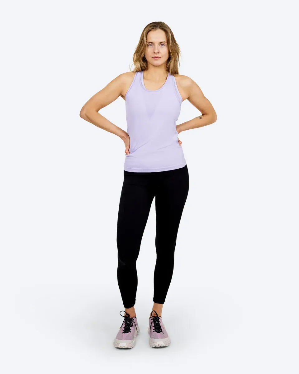 The Mountain Studio T-15 W Two Tone Tech singlet lavender aura