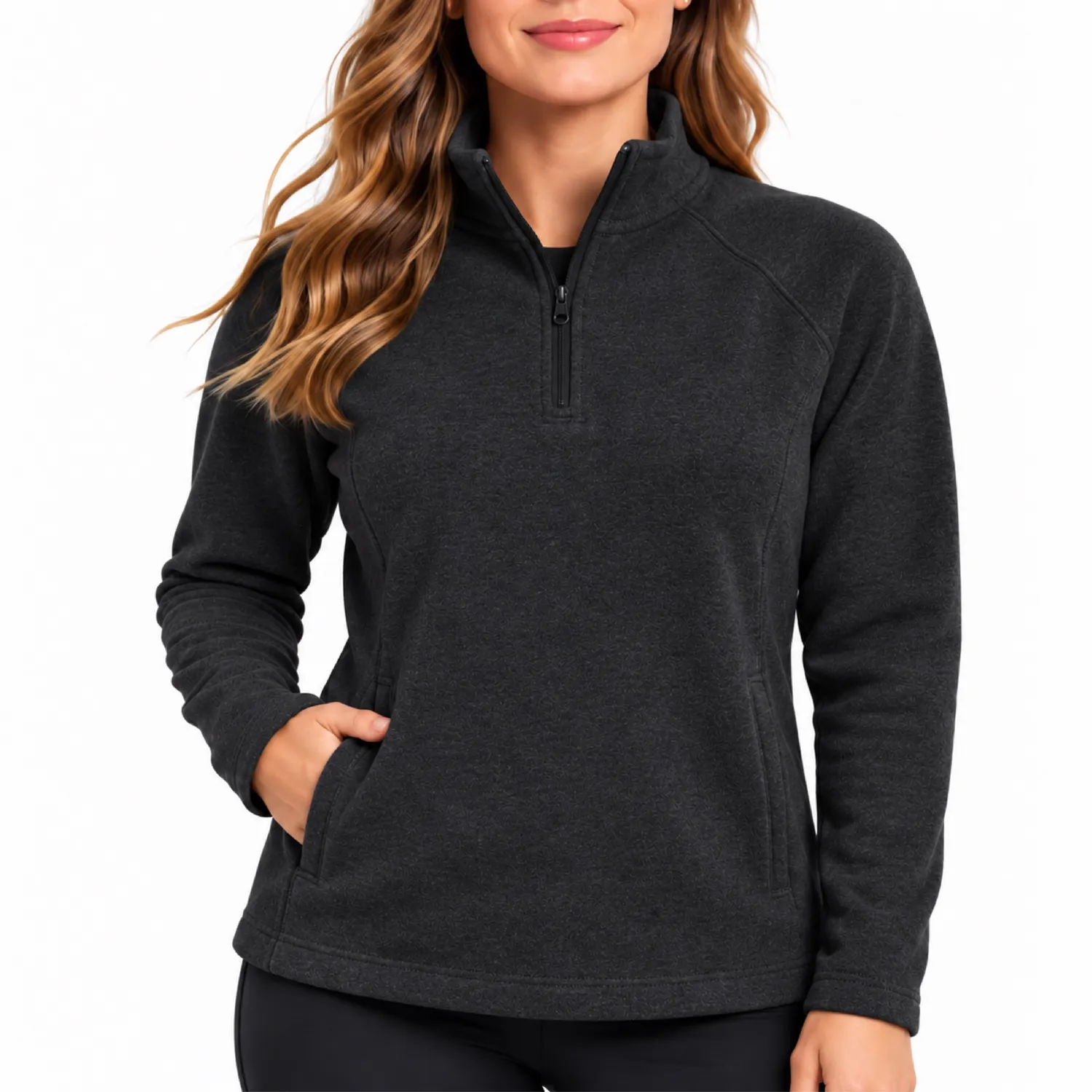 Spyder Brushed Corduroy quarter-zip genser bær