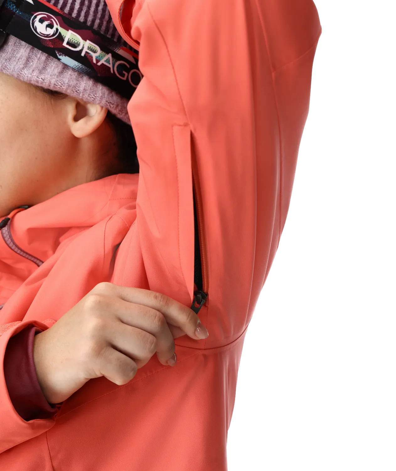 Spyder Temerity skijakke dame coral haze 20K