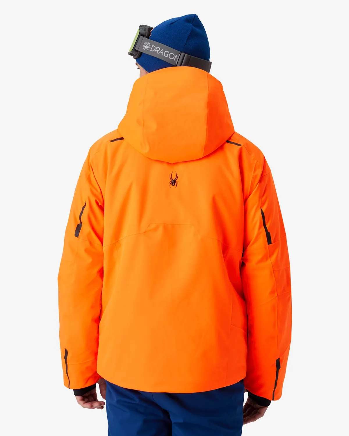 Spyder Leader skijakke herre Fusion Orange vanntett 30K