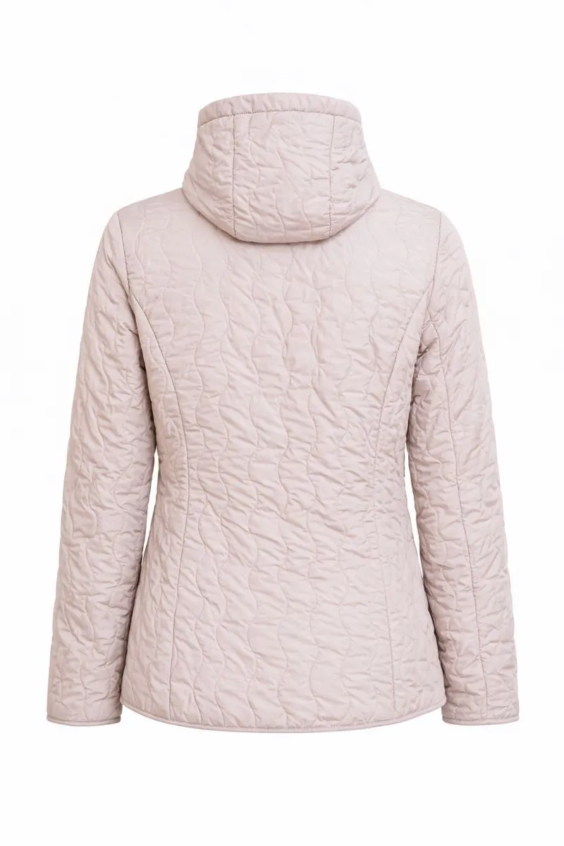 Danwear Windfield Karen vårjakke rose vattert