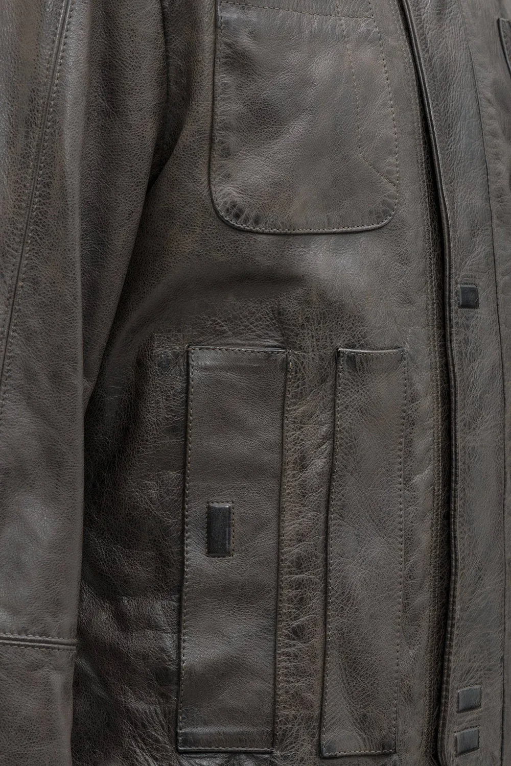 Matchless Han Solo skinnjakke antique black