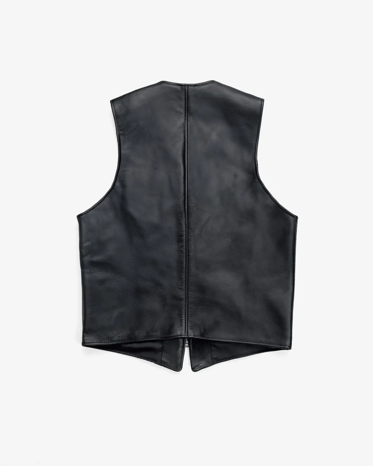 Schott NYC 193V mc-vest svart nakent kuskinn