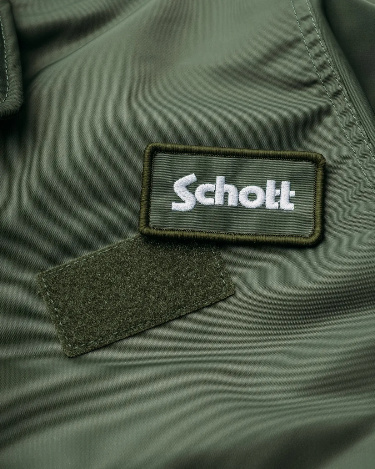 Schott NYC 9335 flyjakke svart nylon CWU