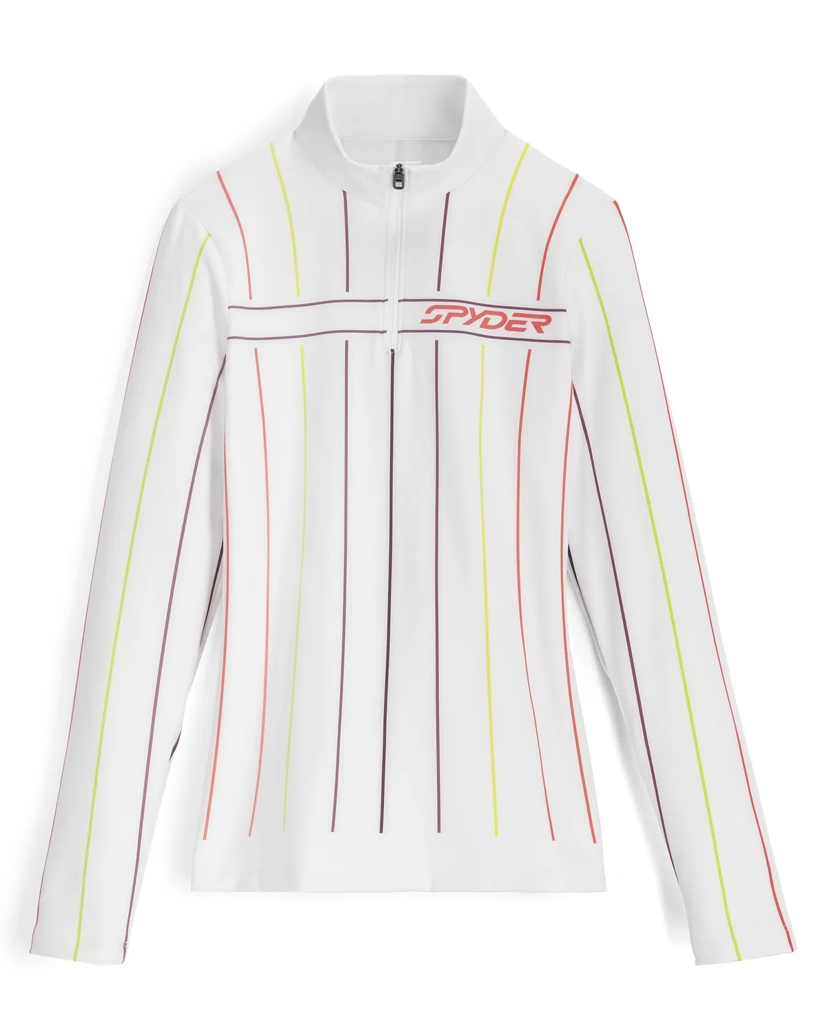 Spyder Vivid Half Zip T-Neck genser Coral dame