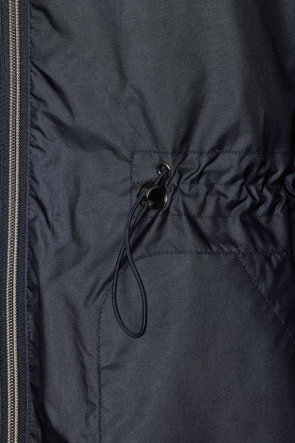 Windfield Izette overgangsjakke navy justerbar midje