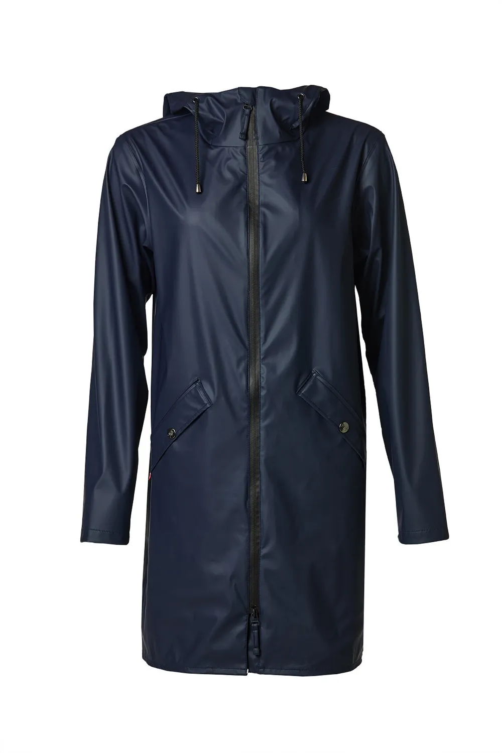 Danwear Windfield Liesa regnjakke marine vanntett
