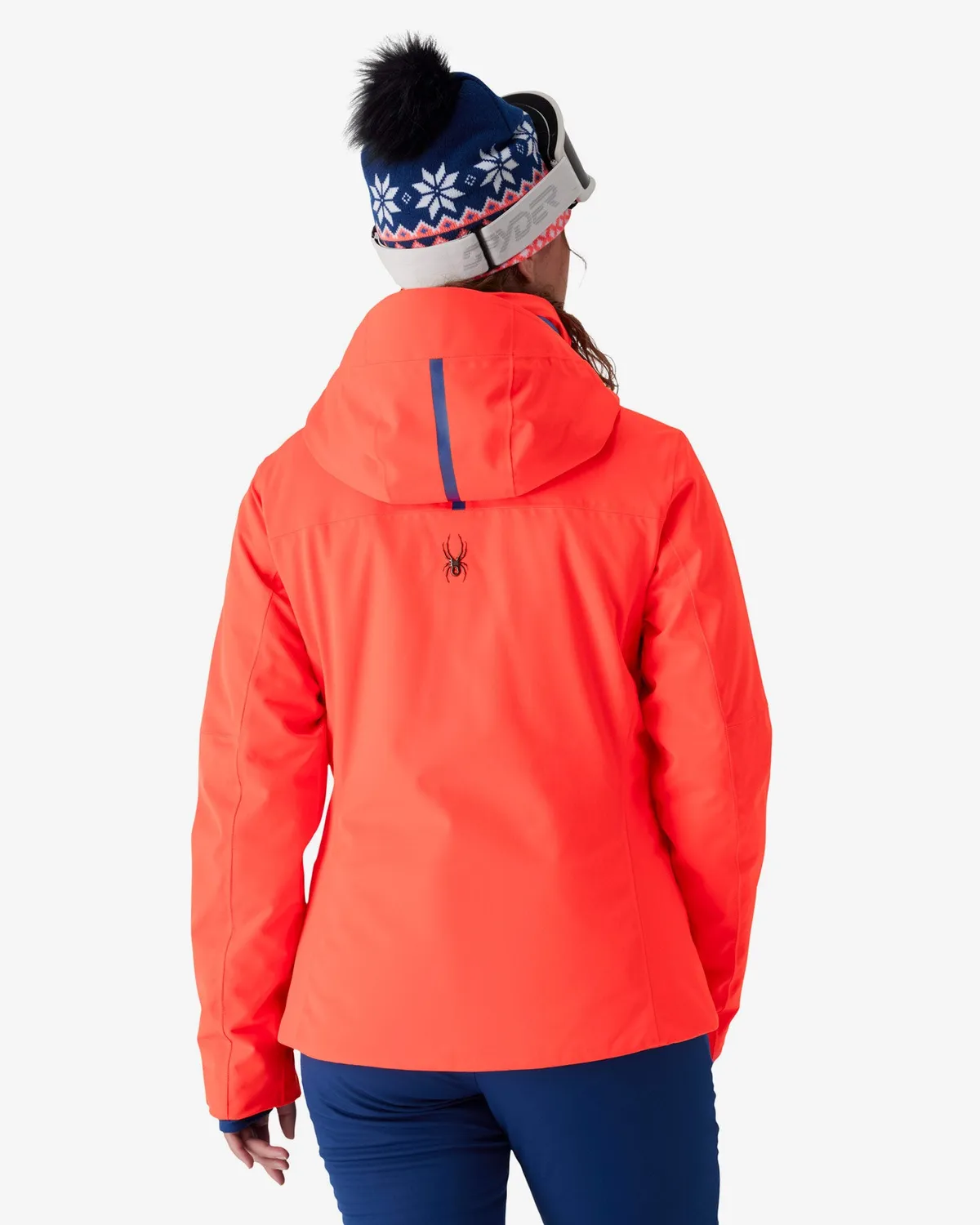 Spyder Titania skijakke dame electric coral 30K