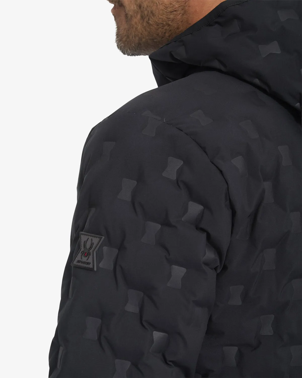 Spyder Zenith Hooded Down dunjakke svart lett