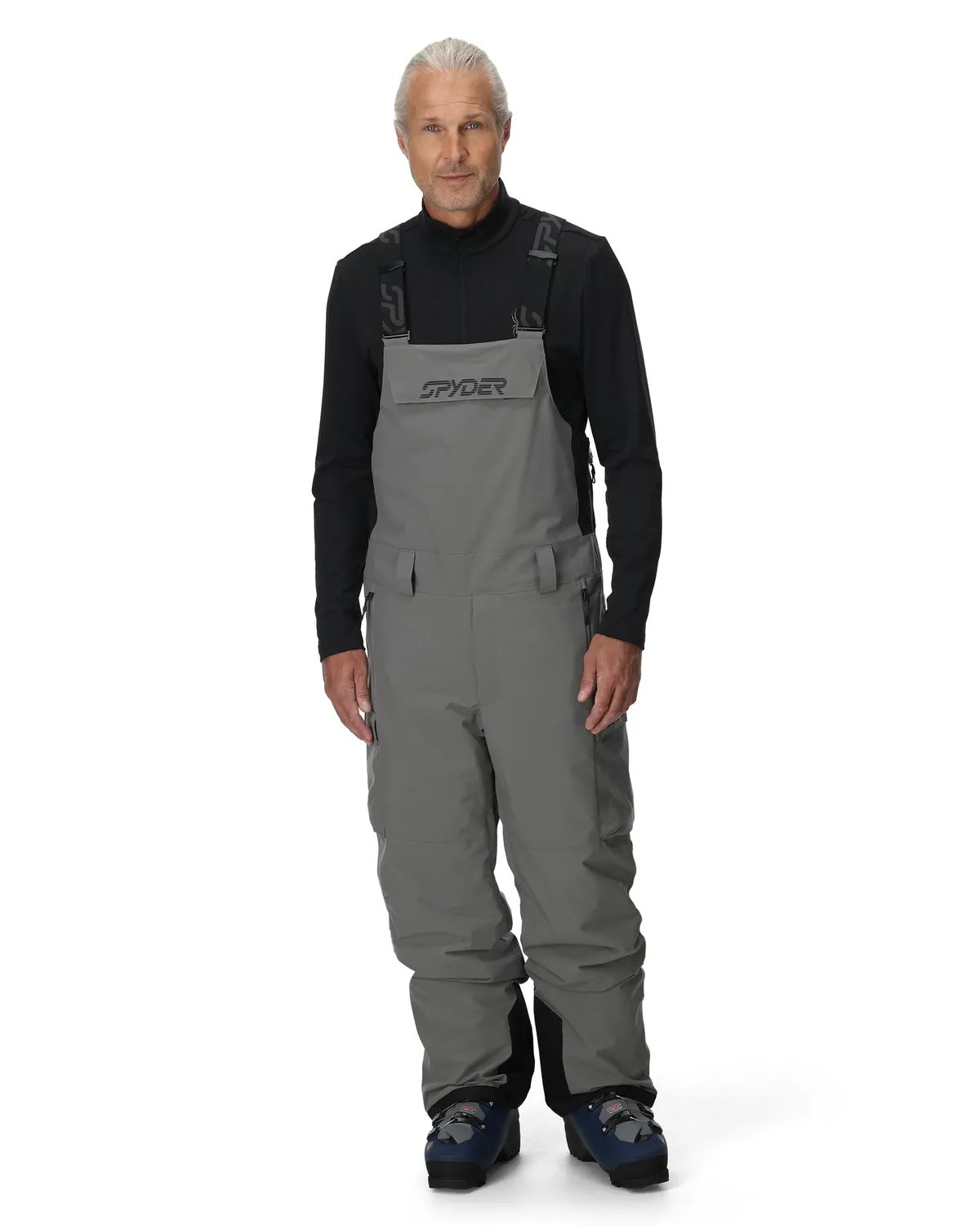 Spyder Lift Bibs skibukse herre storm 20K