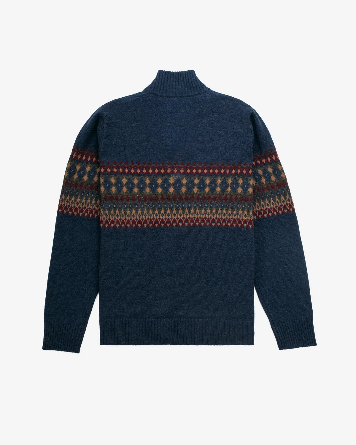 Schott NYC SW2634 ullgenser navy glidelås