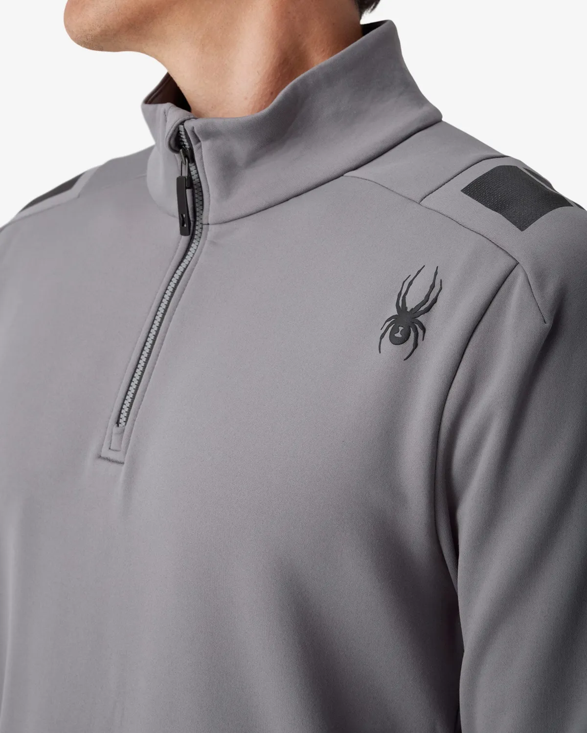 Spyder Speed Fleece 1/4 Zip fleecegenser Storm stretch
