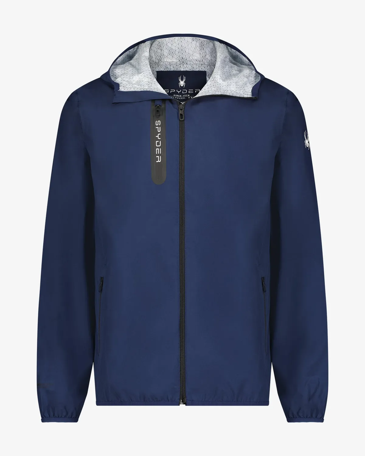 Spyder Mountain Mist regnjakke herre Black – lett