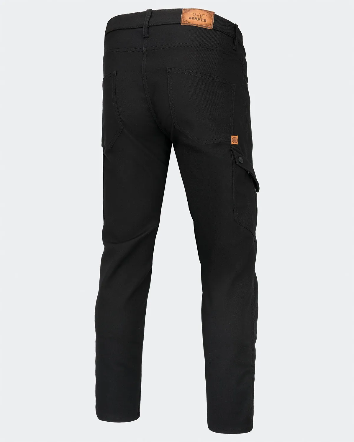 Rokker Black Jack Slim II jeans grå vindtett