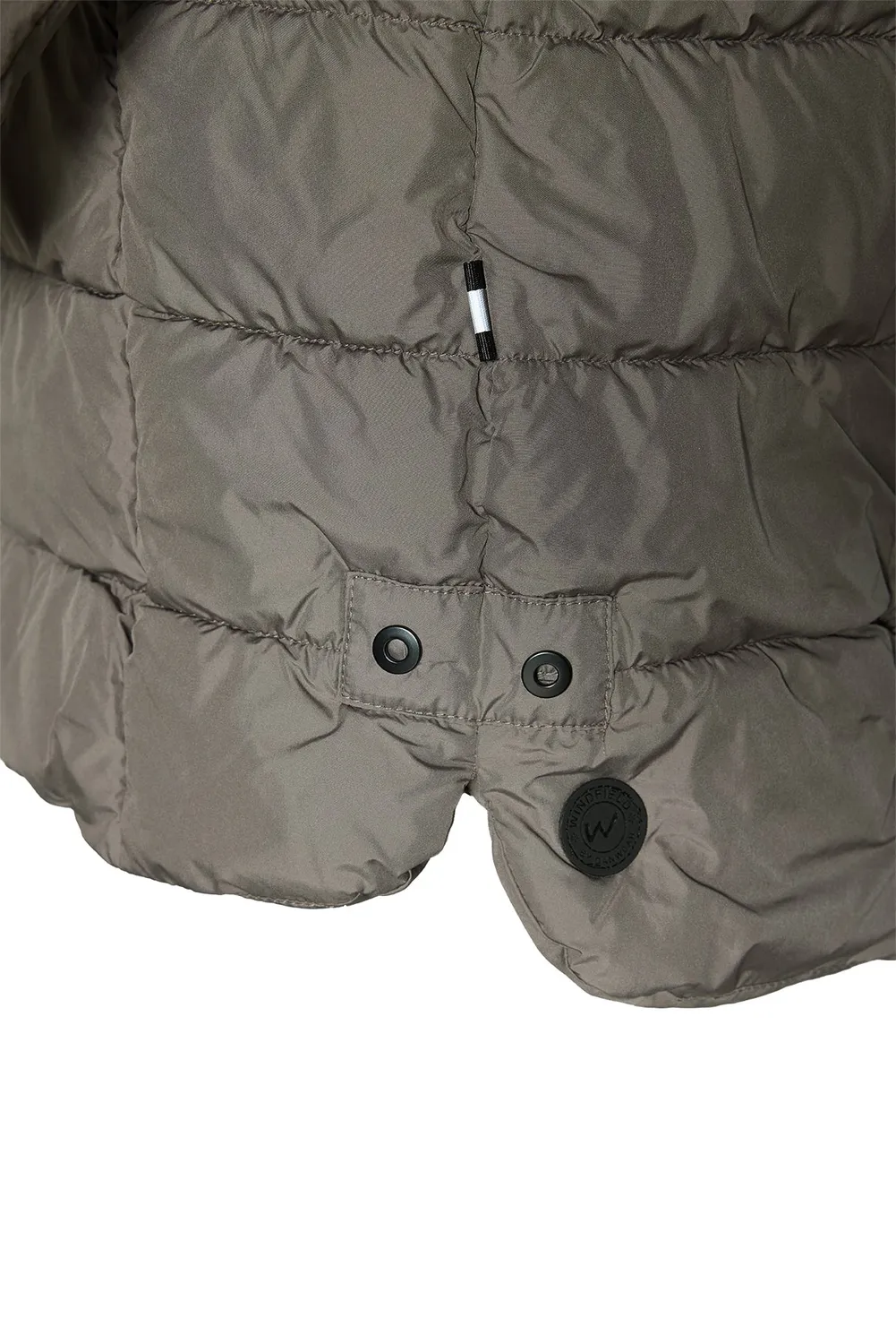 Windfield Jelona vinterjakke taupe varm