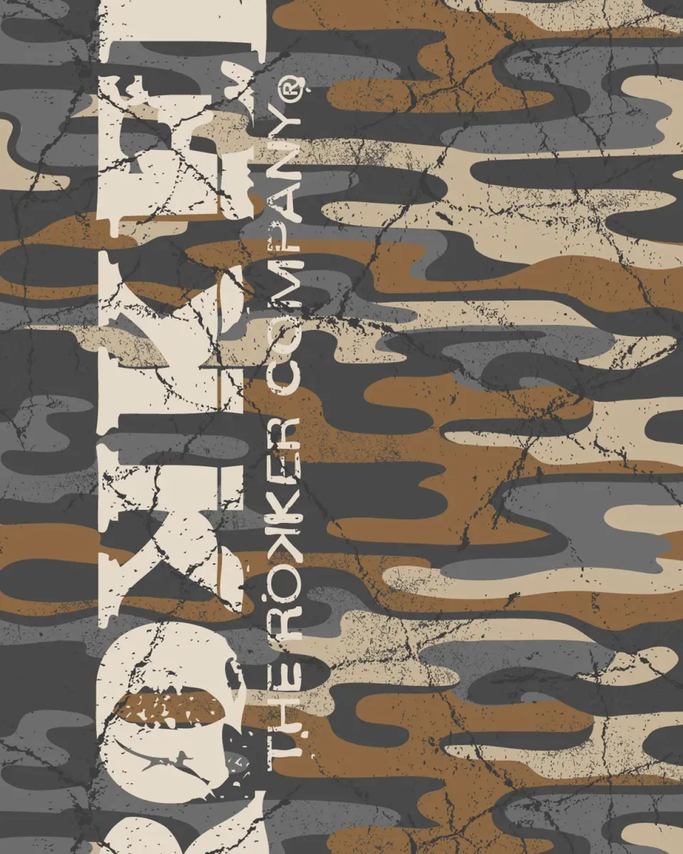 Rokker Tube halsvarmer camouflage multifunksjonell