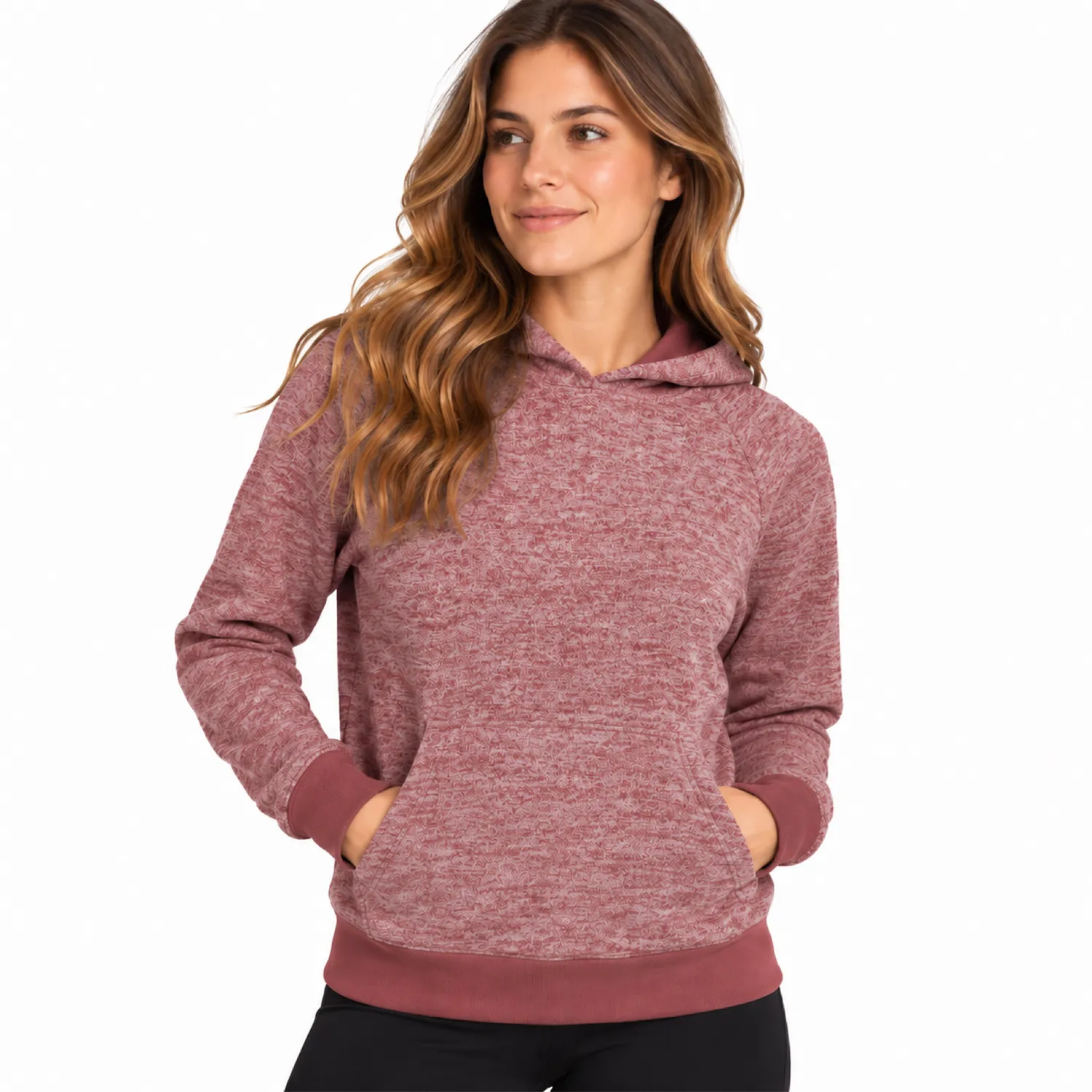 Spyder Terry Sweater Hoodie hettegenser svart myk