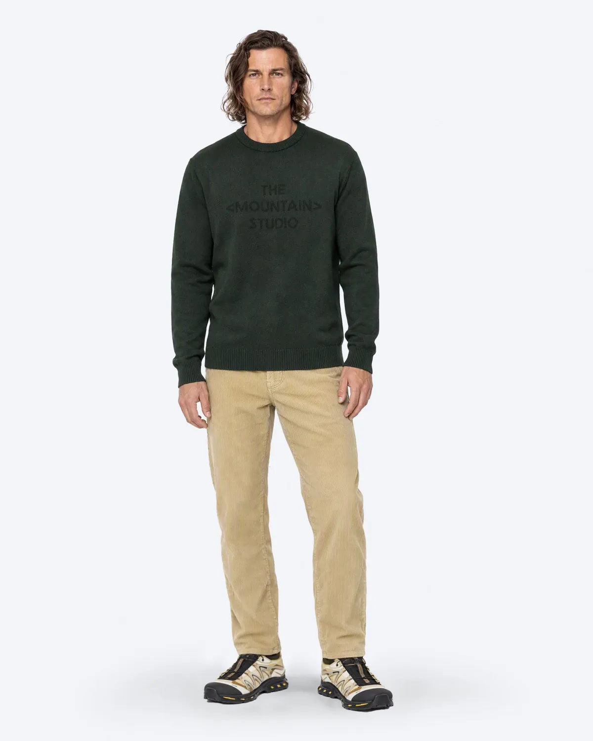 The Mountain Studio K-3 ullgenser merino brun