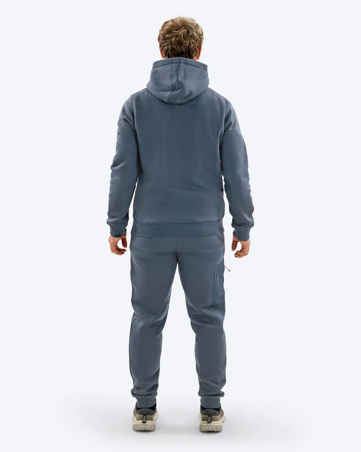 The Mountain Studio J-4 Organic joggebukse Ombre Blue børstet