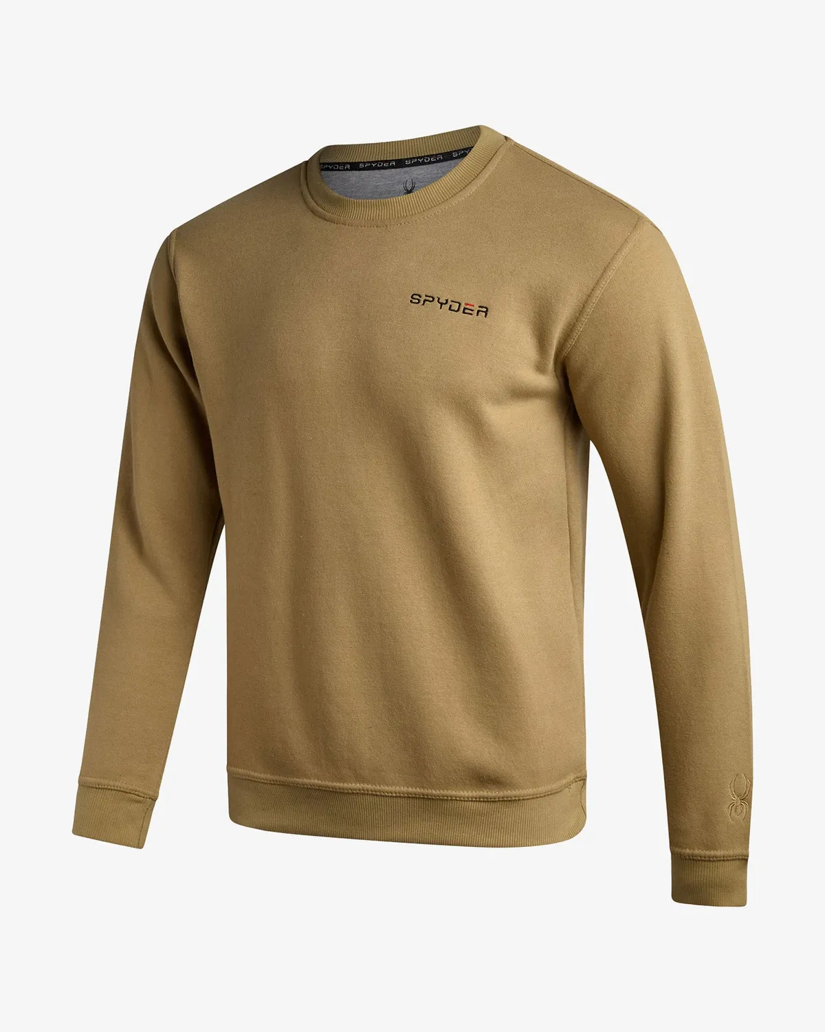 Spyder Fleece genser herre sand bomull