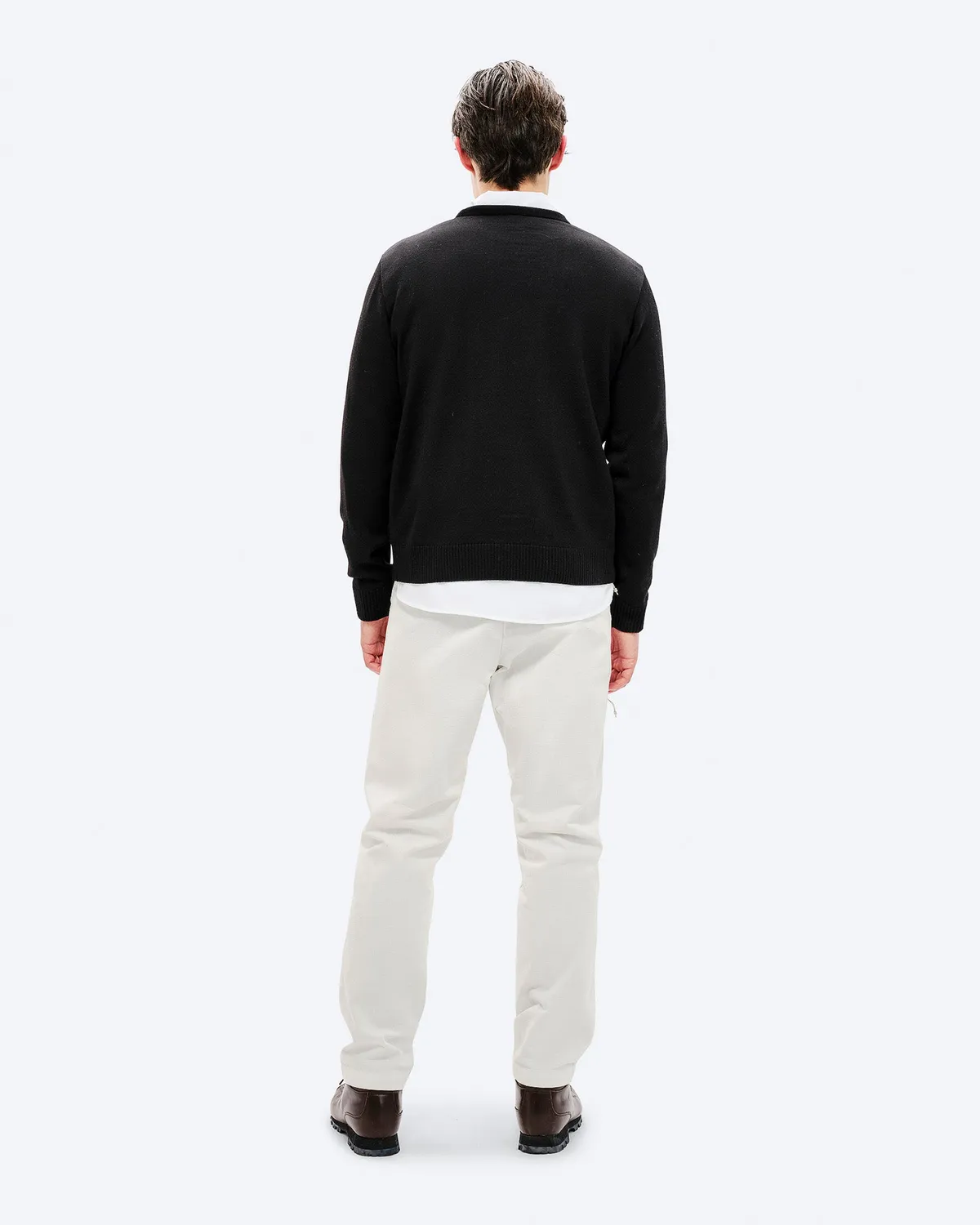 The Mountain Studio K-3 Kitzbühel strikkegenser svart merino