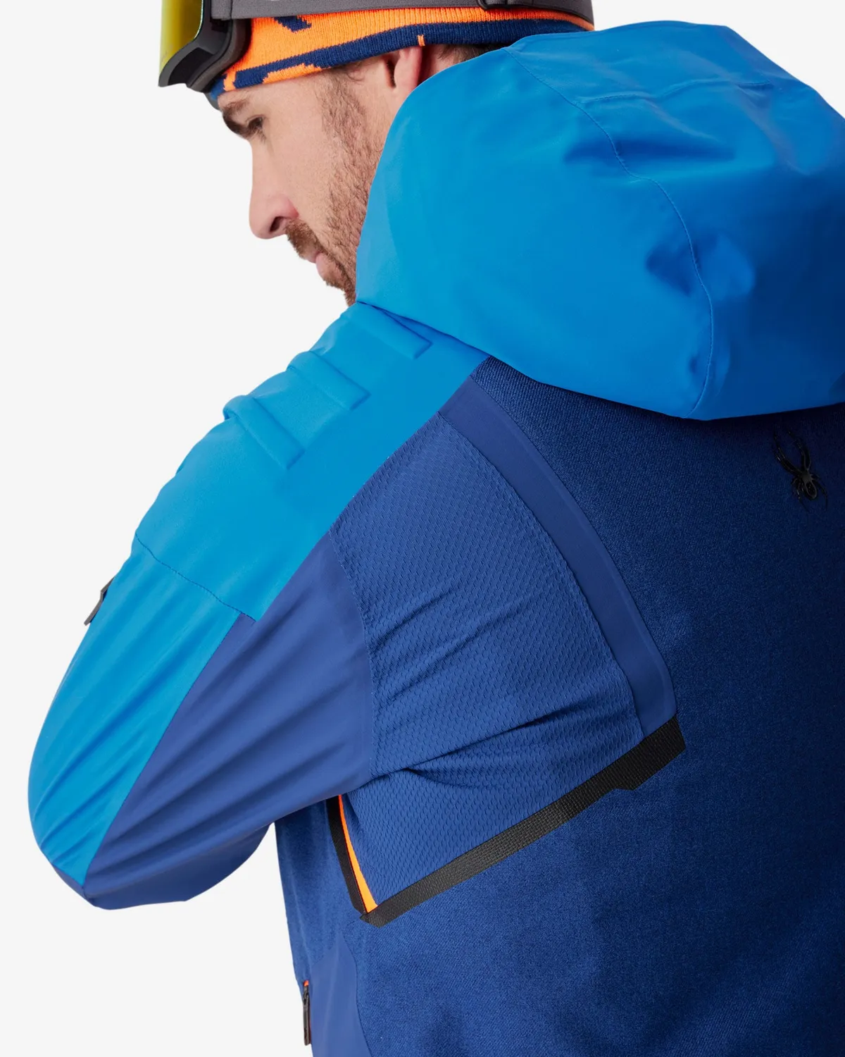 Spyder Vanqysh skijakke herre indigo melange 30K