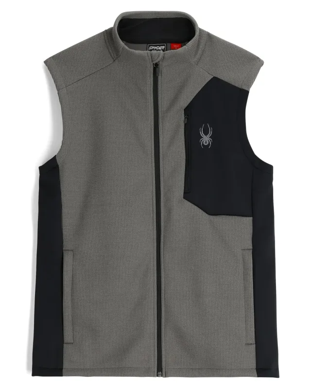 Spyder Bandit vest Storm – fleecefôret