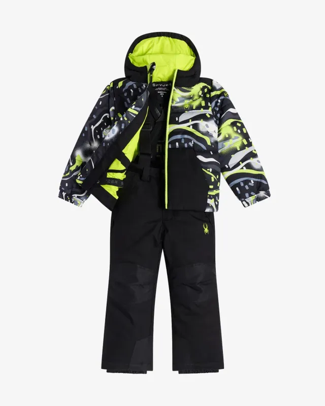 Spyder Shredder skidress gutt mørkeblå sett