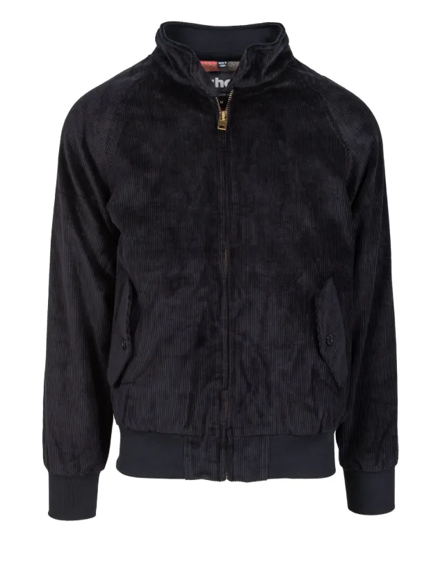 Schott NYC 8407 cordjakke svart bomull