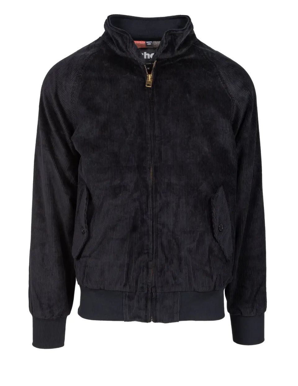 Schott NYC 8407 cordjakke svart bomull