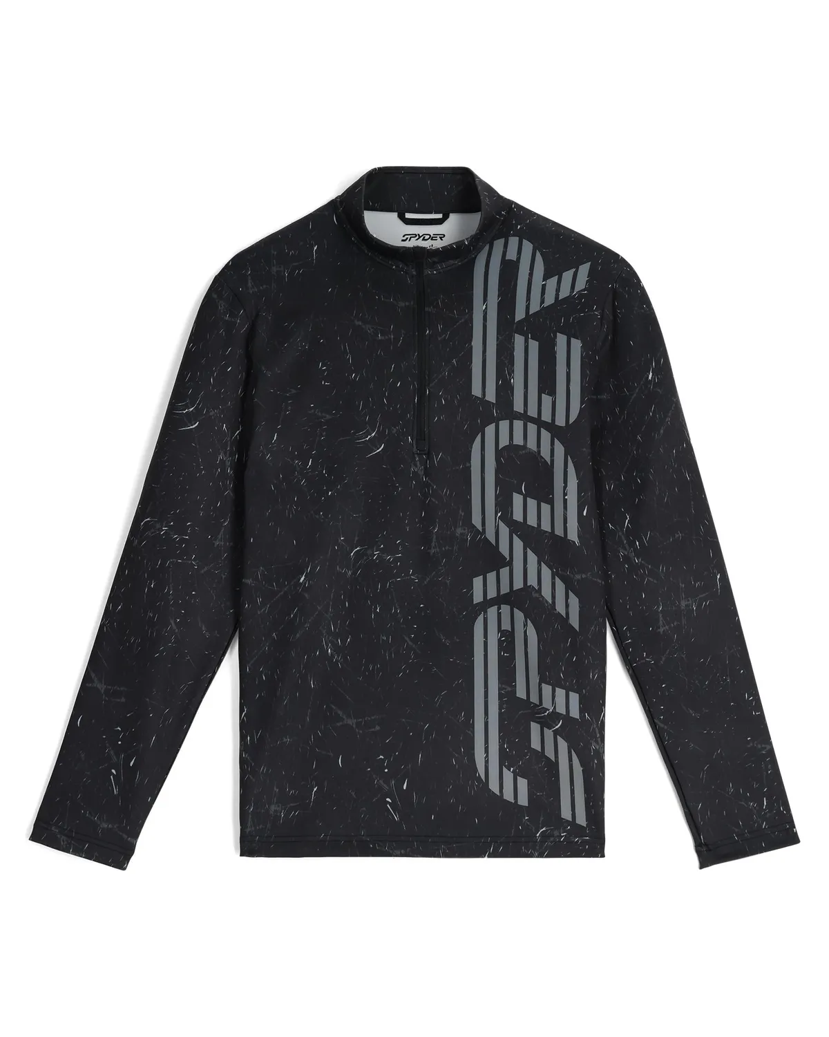 Spyder Podium 1/2 Zip genser lime halv glidelås